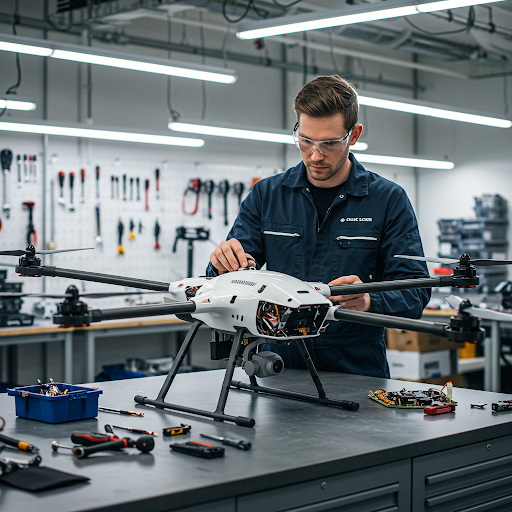Taller de reparación de drones en Salamanca